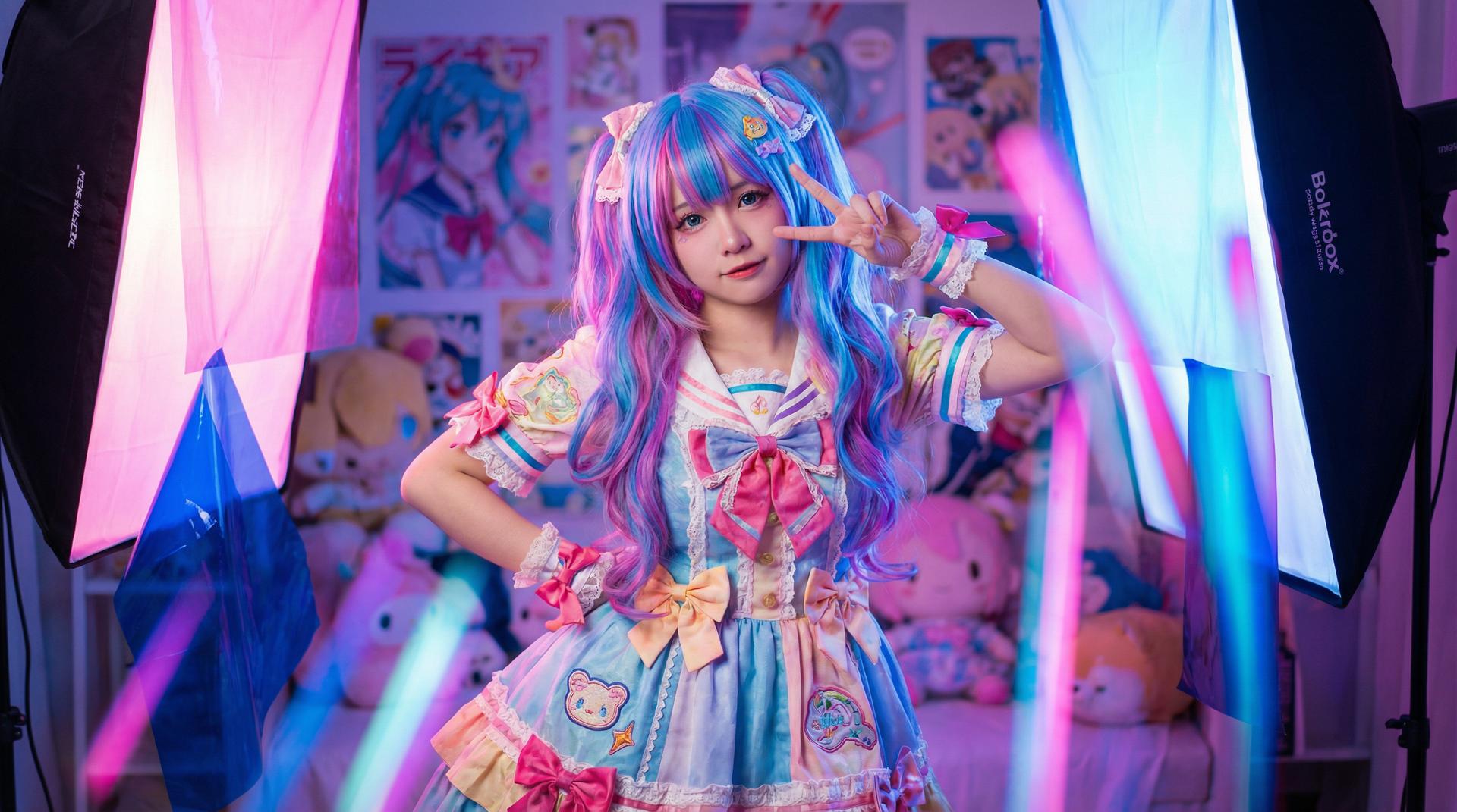 糖心vlog二次元cosplay视频